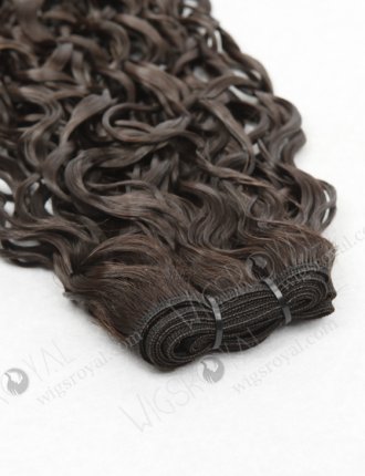 In Stock 7A Peruvian Virgin Hair 18" Double Drawn Bouncy Curl Natural Color Machine Weft SM-624