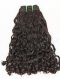 In Stock 7A Peruvian Virgin Hair 14" Double Drawn Bouncy Curl Natural Color Machine Weft SM-622