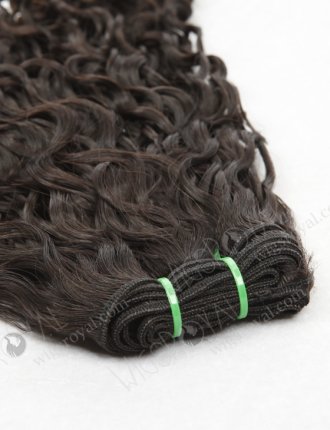 In Stock 7A Peruvian Virgin Hair 14" Double Drawn Bouncy Curl Natural Color Machine Weft SM-622
