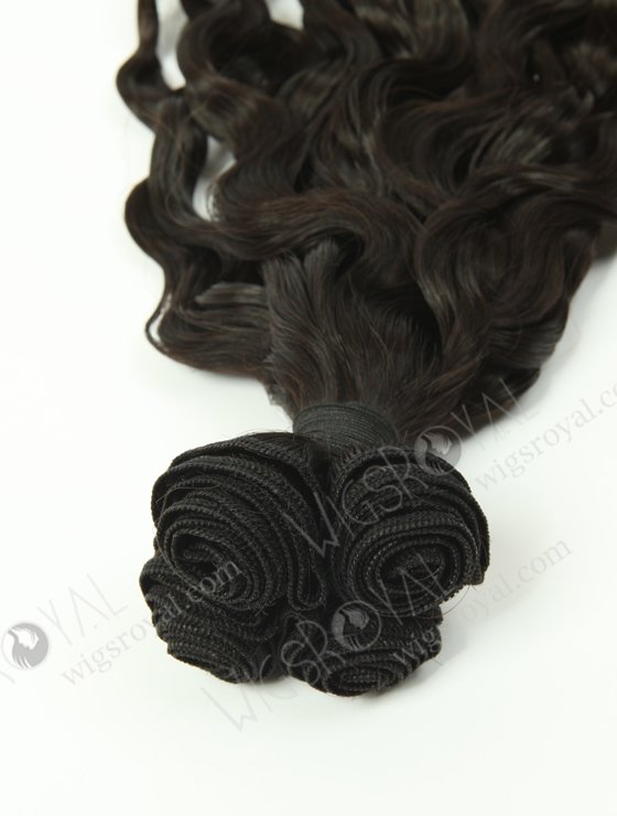 In Stock 7A Peruvian Virgin Hair 14" Double Drawn Peruvian Curl Natural Color Machine Weft SM-615-12992