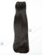In Stock 7A Peruvian Virgin Hair 20" Double Drawn Straight with Roll Curl Tip Natural Color Machine Weft SM-669