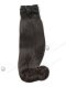 In Stock 7A Peruvian Virgin Hair 16" Double Drawn Straight with Roll Curl Tip Natural Color Machine Weft SM-667