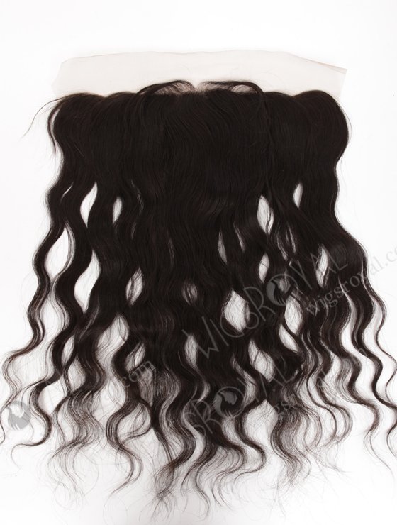 In Stock Indian Virgin Hair 18" Natural Wave Natural Color Lace Frontal SKF-073-13073