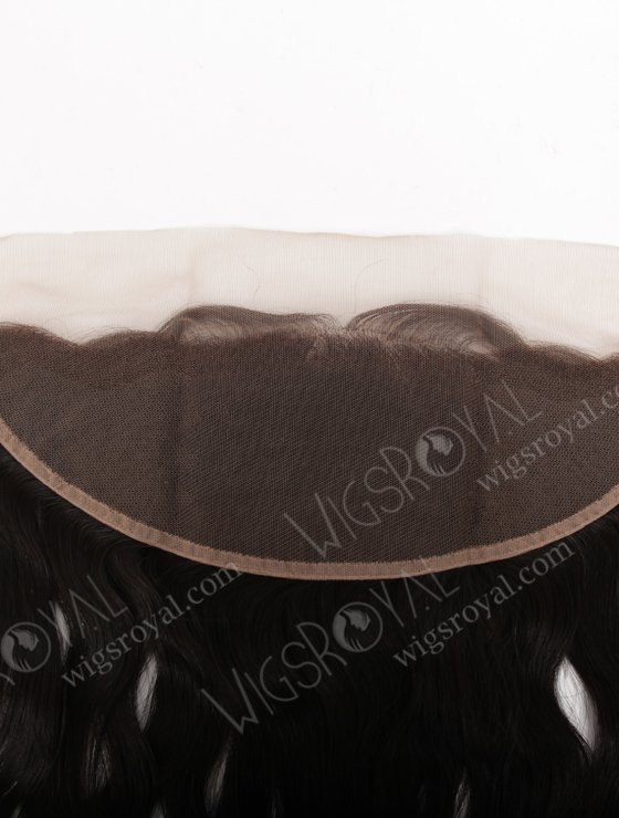 In Stock Indian Virgin Hair 18" Natural Wave Natural Color Lace Frontal SKF-073-13074