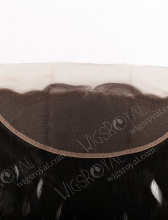 In Stock Indian Virgin Hair 18" Natural Wave Natural Color Lace Frontal SKF-073