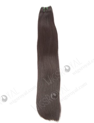 In Stock 7A Peruvian Virgin Hair 24" Double Drawn Straight Color #2 Machine Weft SM-6146