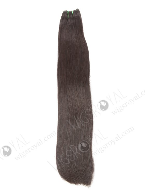 In Stock 7A Peruvian Virgin Hair 24" Double Drawn Straight Color #2 Machine Weft SM-6146-13378