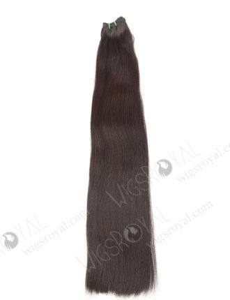 In Stock 7A Peruvian Virgin Hair 26" Double Drawn Straight Color #2 Machine Weft SM-6147