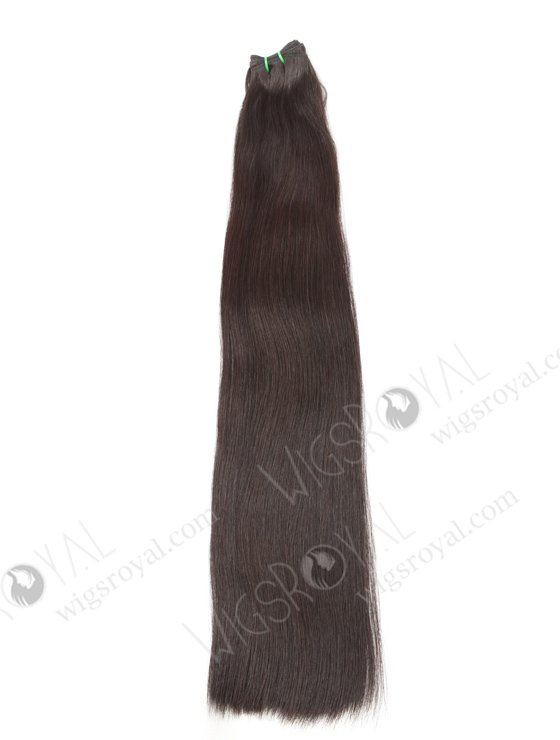 In Stock 7A Peruvian Virgin Hair 26" Double Drawn Straight Color #2 Machine Weft SM-6147-13384