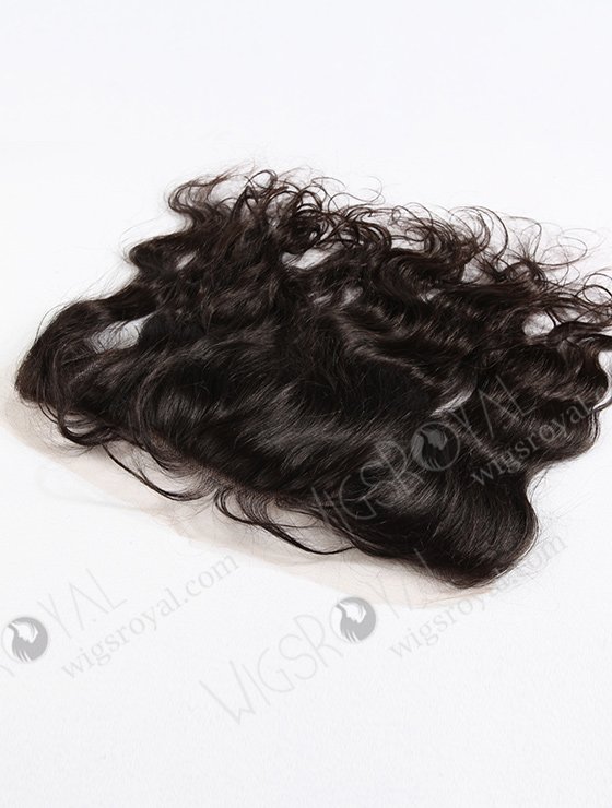In Stock Indian Virgin Hair 14" Natural Wave Natural Color Lace Frontal SKF-049-13026