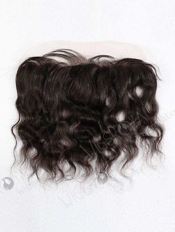In Stock Indian Virgin Hair 12" Natural Wave Natural Color Lace Frontal SKF-048-13018
