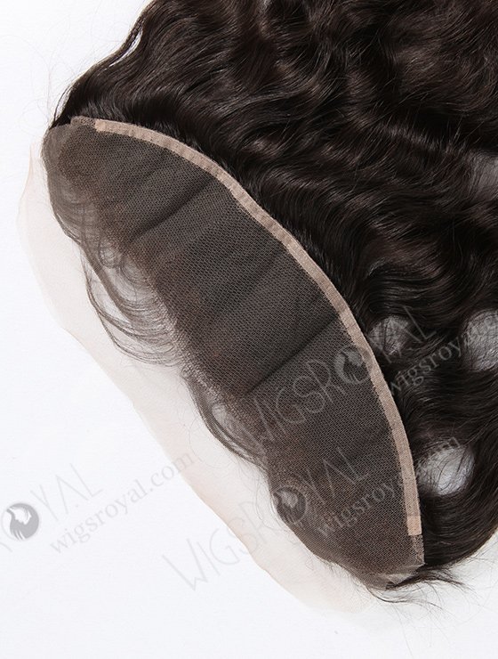 In Stock Indian Virgin Hair 12" Natural Wave Natural Color Lace Frontal SKF-048-13019
