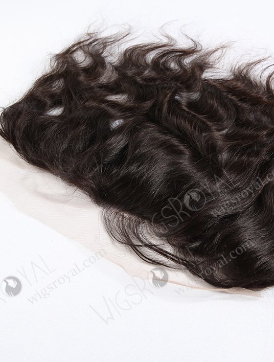 In Stock Indian Virgin Hair 12" Natural Wave Natural Color Lace Frontal SKF-048-13020