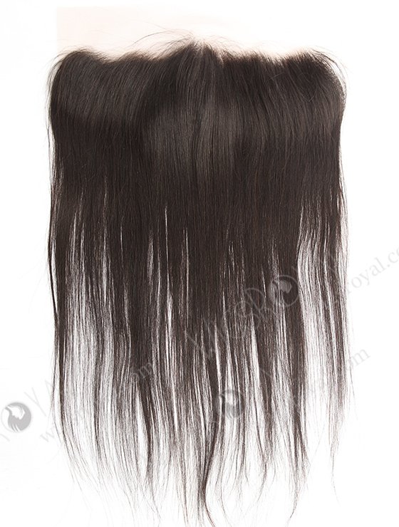 In Stock Indian Virgin Hair 18" Straight Natural Color Lace Frontal SKF-105-13006