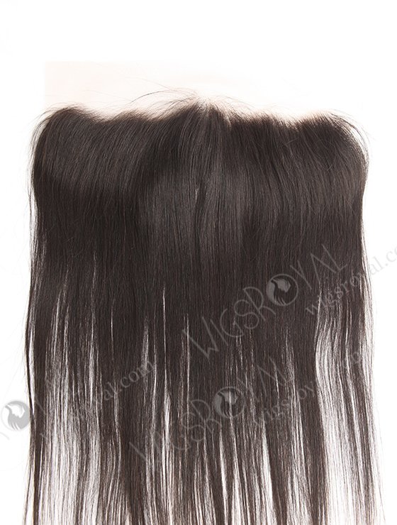 In Stock Indian Virgin Hair 18" Straight Natural Color Lace Frontal SKF-105-13007