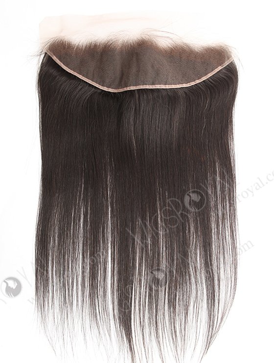 In Stock Indian Virgin Hair 18" Straight Natural Color Lace Frontal SKF-105-13008
