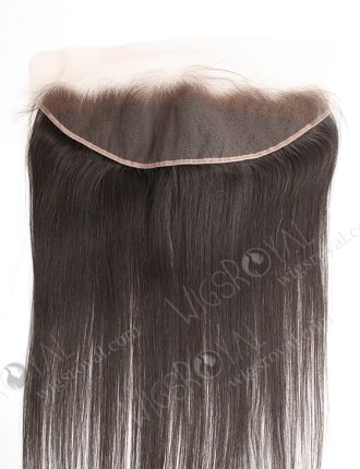 In Stock Indian Virgin Hair 18" Straight Natural Color Lace Frontal SKF-105