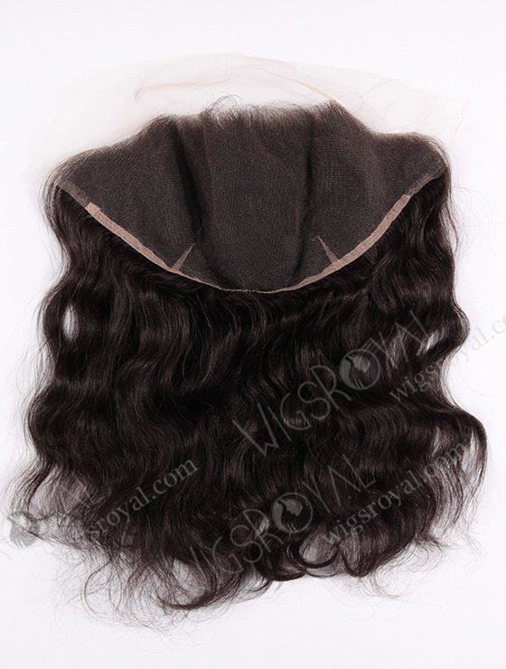 In Stock Indian Remy Hair 12" Natural Wave Natural Color Lace Frontal SKF-024-13102