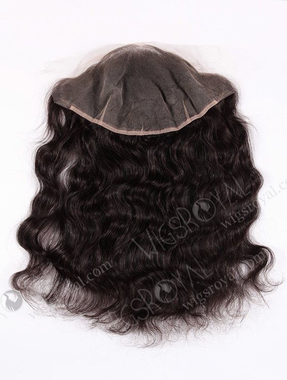 In Stock Indian Remy Hair 18" Natural Wave Natural Color Lace Frontal SKF-015-13150