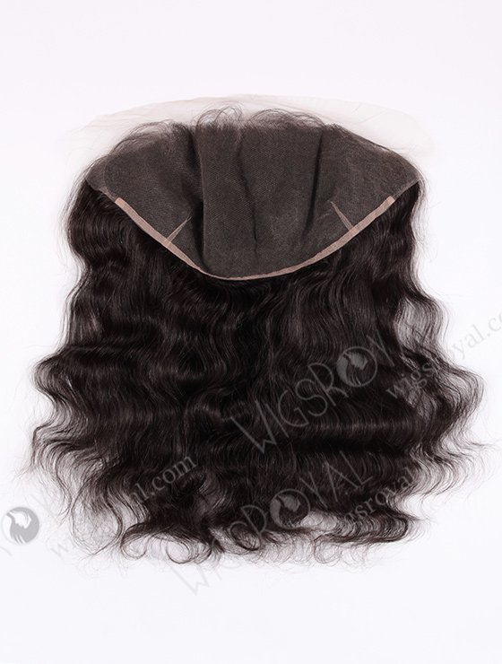 In Stock Indian Remy Hair 14" Natural Wave Natural Color Lace Frontal SKF-013-13118