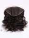 In Stock Indian Remy Hair 14" Natural Wave Natural Color Lace Frontal SKF-013