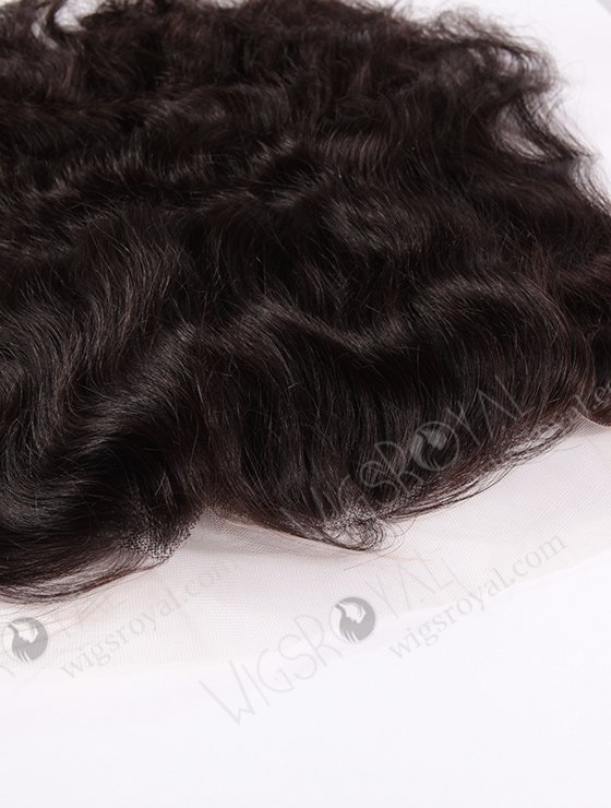 In Stock Indian Remy Hair 14" Natural Wave Natural Color Lace Frontal SKF-013-13120