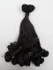 In Stock 7A Peruvian Virgin Hair 18" Double Drawn Tighter Tip Curl Natural Color Machine Weft SM-658