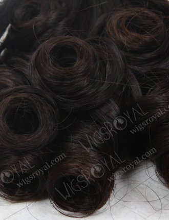 In Stock 7A Peruvian Virgin Hair 18" Double Drawn Tighter Tip Curl Natural Color Machine Weft SM-658