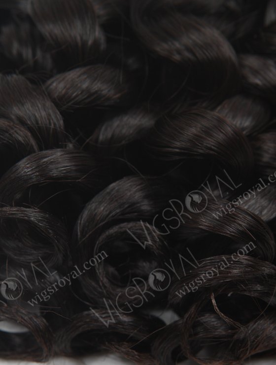 In Stock 7A Peruvian Virgin Hair 10" Double Drawn Spring Curl Natural Color Machine Weft SM-659-13232