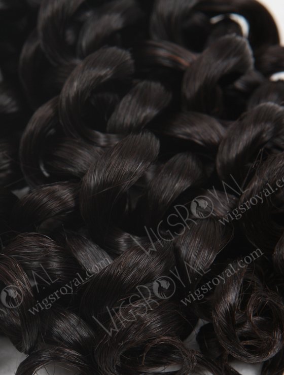 In Stock 7A Peruvian Virgin Hair 14" Double Drawn Spring Curl Natural Color Machine Weft SM-661-13242