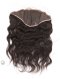 In Stock Indian Remy Hair 16" Natural Wave Natural Color Lace Frontal SKF-014