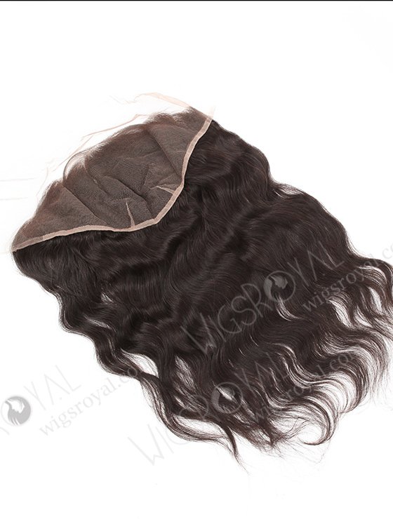 In Stock Indian Remy Hair 16" Natural Wave Natural Color Lace Frontal SKF-014-13135