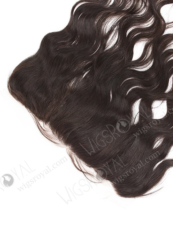 In Stock Indian Virgin Hair 16" Natural Wave Natural Color Lace Frontal SKF-050-13035