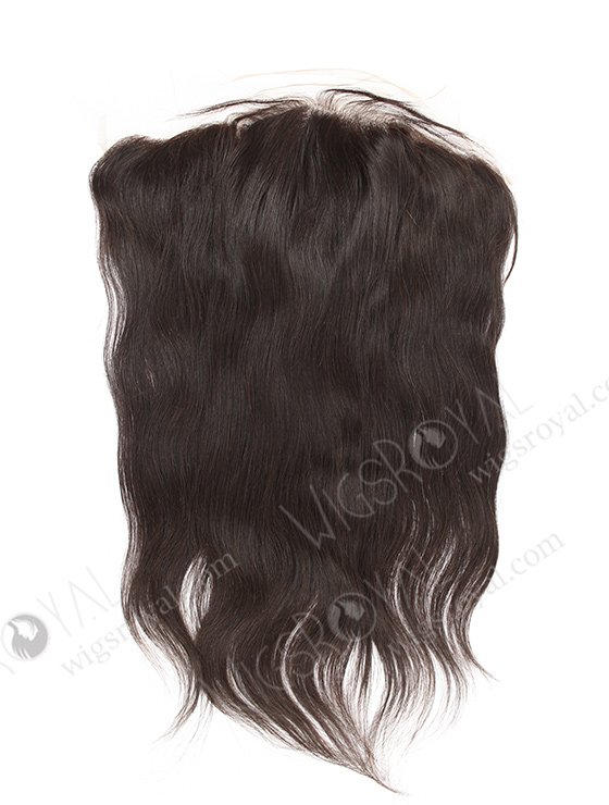 In Stock Indian Remy Hair 16" Straight Natural Color Lace Frontal SKF-061-13423