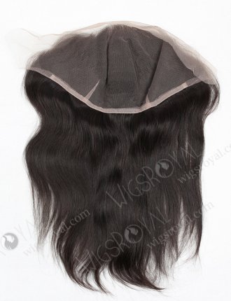 In Stock Indian Remy Hair 14" Straight Natural Color Lace Frontal SKF-053