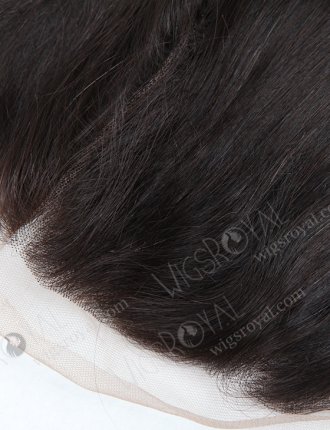 In Stock Indian Remy Hair 14" Straight Natural Color Lace Frontal SKF-053