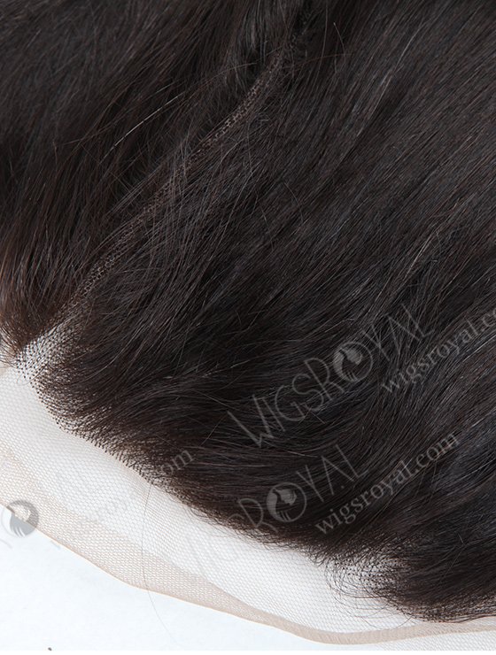In Stock Indian Remy Hair 14" Straight Natural Color Lace Frontal SKF-053-13420