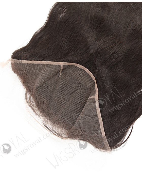 In Stock Indian Remy Hair 16" Straight Natural Color Lace Frontal SKF-061-13427
