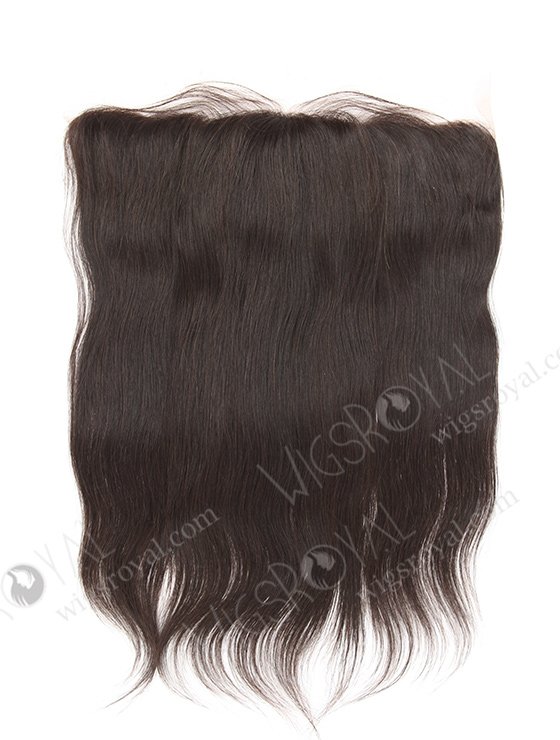 In Stock Indian Remy Hair 16" Straight Natural Color Silk Top Lace Frontal SKF-063-13487