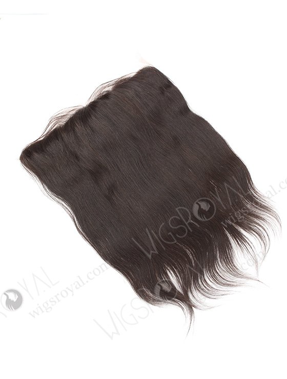In Stock Indian Remy Hair 16" Straight Natural Color Silk Top Lace Frontal SKF-063-13486
