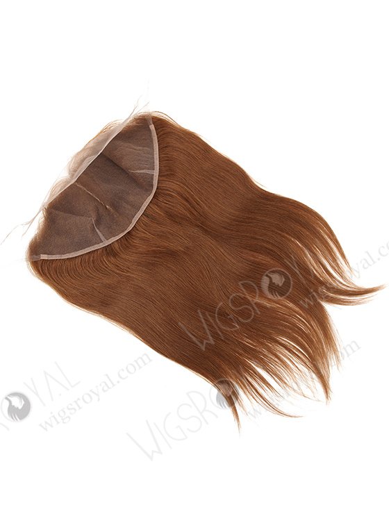 In Stock Malaysian Virgin Hair 16" Straight Color #30 Lace Frontal SKF-033-13447
