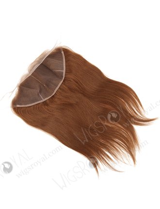 In Stock Malaysian Virgin Hair 16" Straight Color #30 Lace Frontal SKF-033