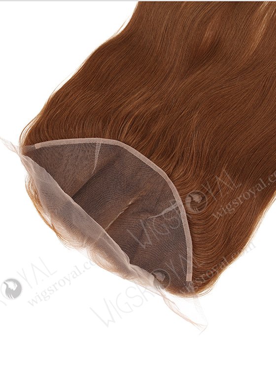 In Stock Malaysian Virgin Hair 16" Straight Color #30 Lace Frontal SKF-033-13448