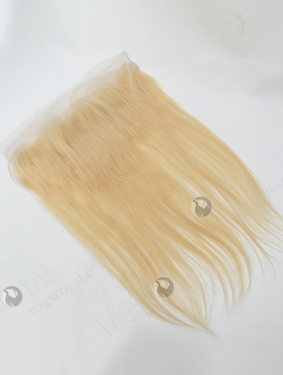 In Stock Malaysian Virgin Hair 16" Straight Color #613 Lace Frontal SKF-037-13473