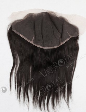 In Stock Indian Remy Hair 12" Straight Natural Color Lace Frontal SKF-052