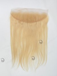 In Stock Malaysian Virgin Hair 16" Straight Color #613 Lace Frontal SKF-037