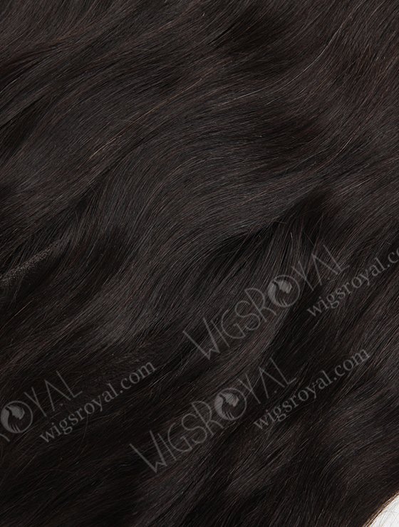 In Stock Indian Remy Hair 12" Straight Natural Color Lace Frontal SKF-052-13414