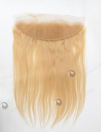 In Stock Malaysian Virgin Hair 16" Straight Color #24 Lace Frontal SKF-035