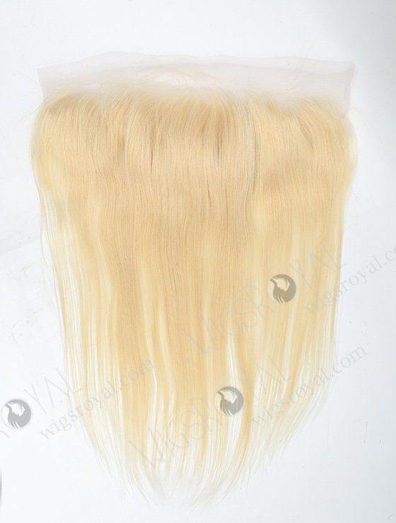 In Stock Malaysian Virgin Hair 14" Straight Color #613 Lace Frontal SKF-036-13464