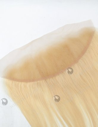 In Stock Malaysian Virgin Hair 14" Straight Color #613 Lace Frontal SKF-036